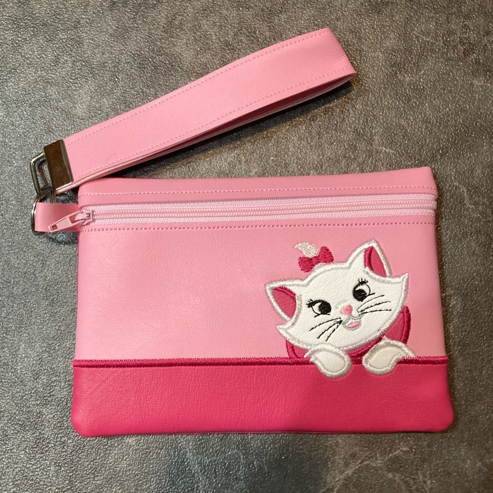 Disney Pink Aristocats Wristlet